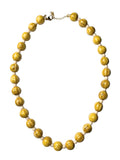Collar abril mostaza