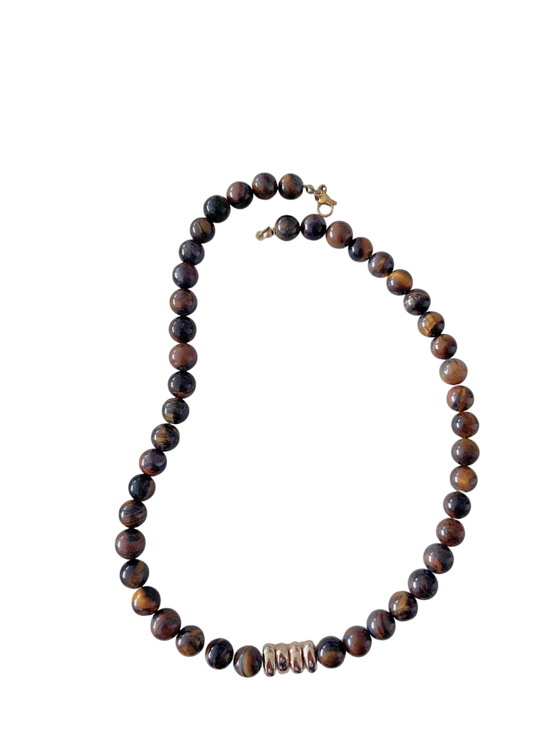 Collar Alba marron