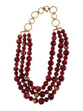 Collar Córdoba rojo