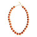 Collar abril naranja
