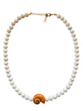 Collar Amonita naranja