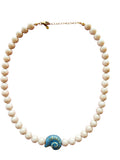 Collar Amonita azul